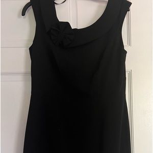 Calvin Klein black knee length dress